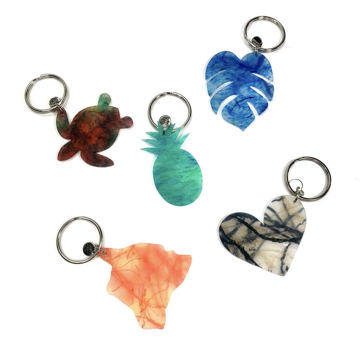 Heiheiup Fashion Color Bag Pendant Dripping Keychain Keychain Pendant  Keyring Keychains Key Rings for Crafts 