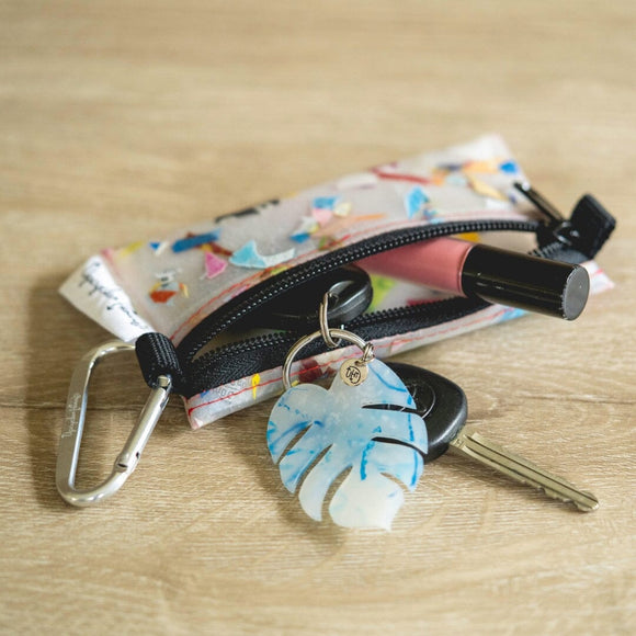 Repurposed Upcycled Keychain Card Holder - $30 New With Tags